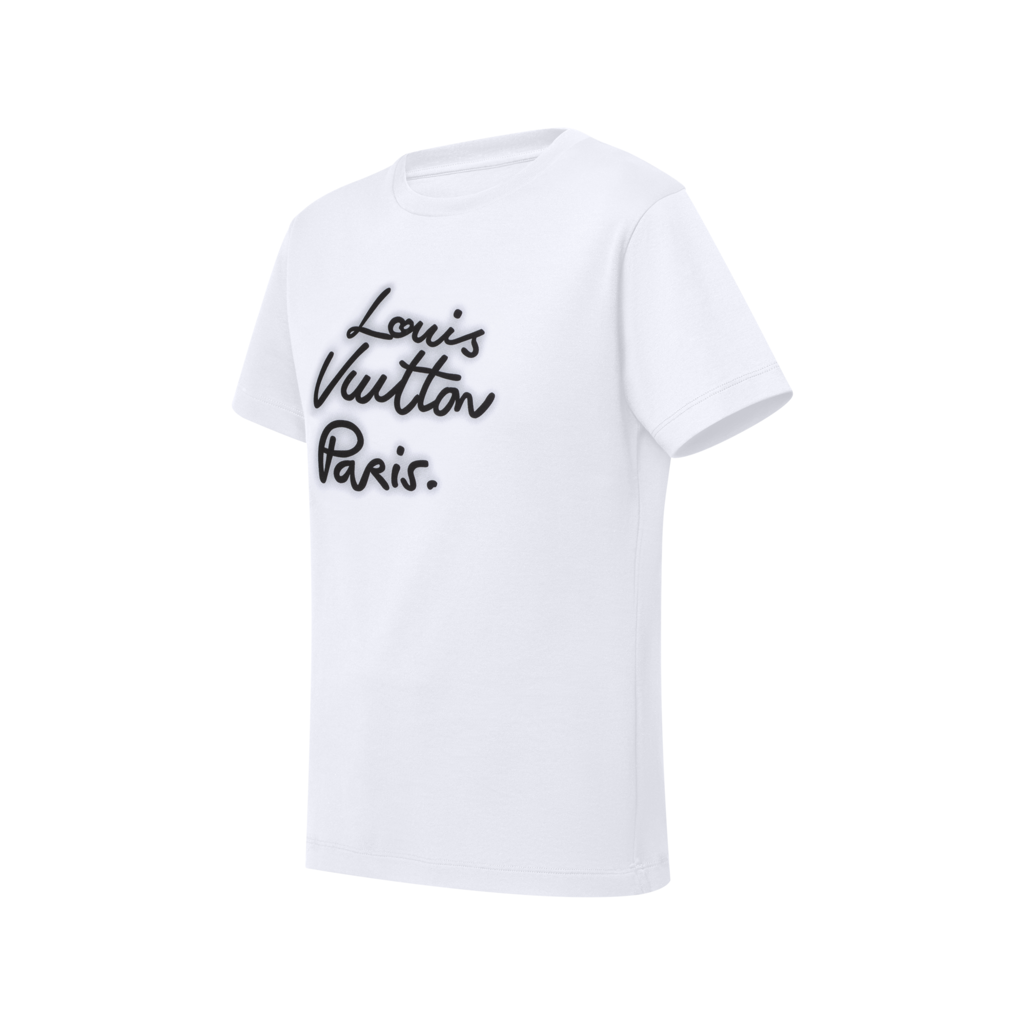 LOUIS VUITTON - ルイヴィトン Tシャツ グローシグネチャー コットン レディースサイズM LOUIS VUITTON トップス 白 ホワイト Glow Signature T-Shirt - Ready-to-Wear 1AIWAF | LOUIS VUITTON